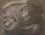 stone man seated